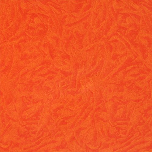 Floristik24 Papel para puños rojo anaranjado 25cm 100m