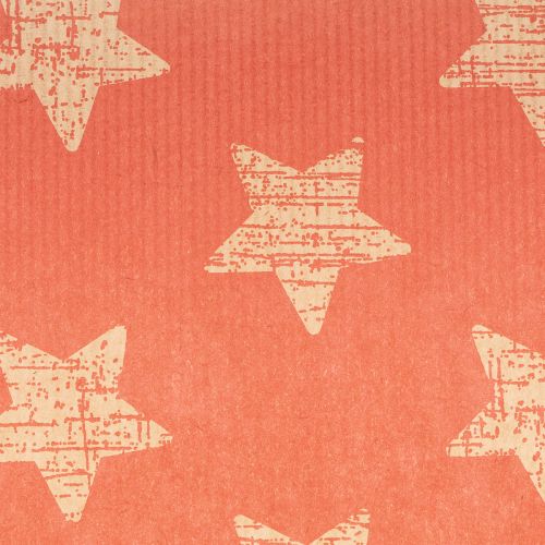 Papel para dobladillos con estrellas, rollo para artículos de floristería, 25 cm x 100 m | Floristik24.es