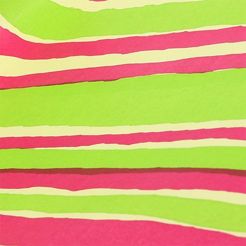 Floristik24 Papel para puños, 25 cm, patrón de rayas, 100 m