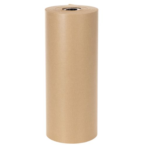 Rollo de papel Kraft natural para dobladillos, 25 cm, 100 m, papel decorativo | Floristik24.es