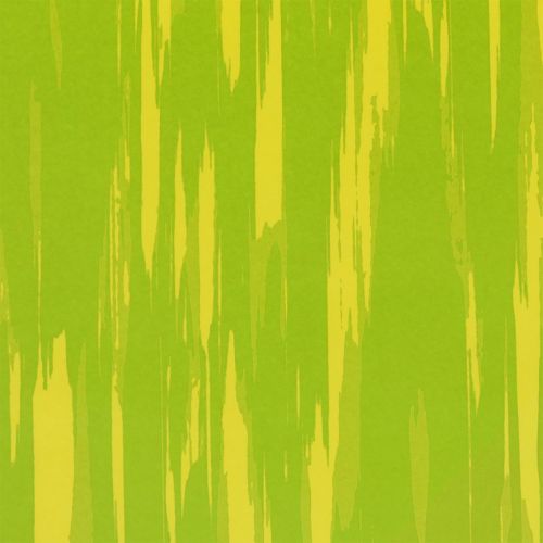 Floristik24 Papel para puños a rayas mayo verde, amarillo 25cm 100m