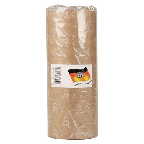 Floristik24 Papel manguito papel de seda flores naturales 25cm 100m