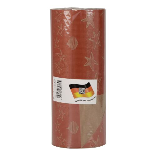 Artículo Papel para puños papel de seda papel estrellas rojas 25cm 100m