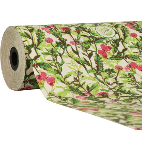 Papel para puños, papel de seda, papel de hierba, 25cm, 85m