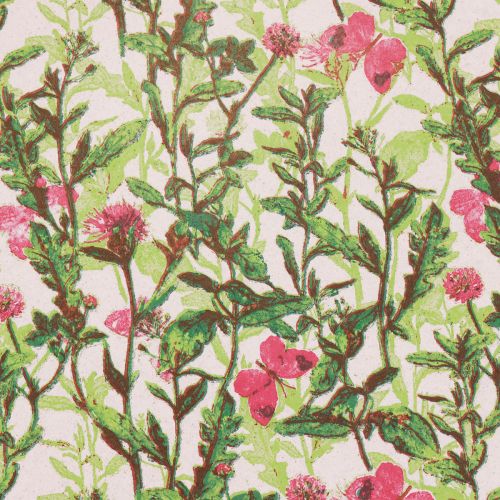 Floristik24 Papel para puños, papel de seda, papel de hierba, 25cm, 85m