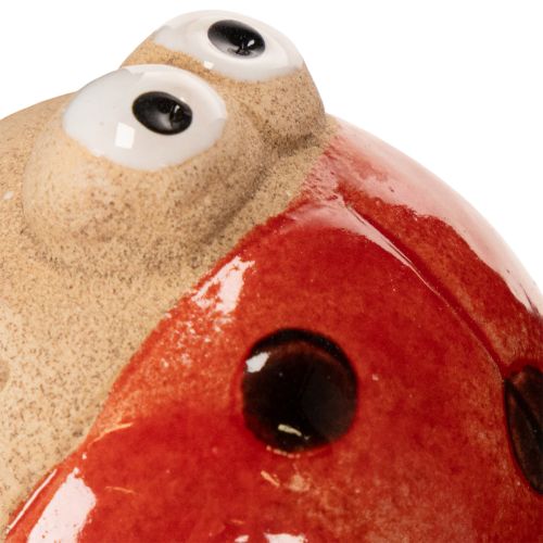 Artículo Estacas de jardín con forma de mariquita, un elemento decorativo llamativo para la decoración del jardín, 25 cm, 4 piezas