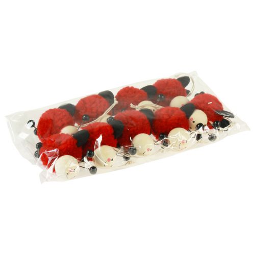 Artículo Colgante mariquita decoracion mariquita 5,5cm 9uds