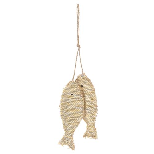 Colgante decorativo náutico, pez decorativo para colgar, 32 cm de alto. | Floristik24.es