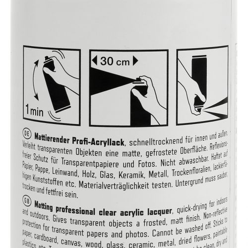 Floristik24 Pintura acrílica profesional spray mate 400ml