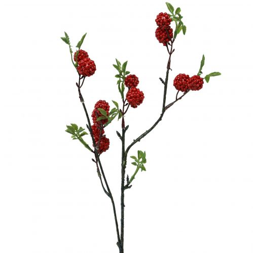 Artículo Rama de bayas rama navideña artificial moras 63cm