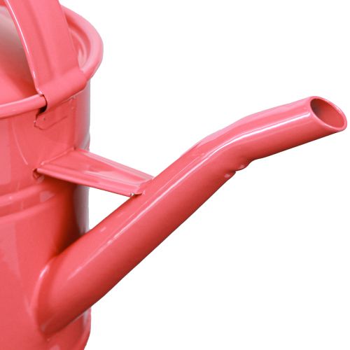 Artículo Regadera de metal macetero decorativo rosa 28x13x17cm 1,25l