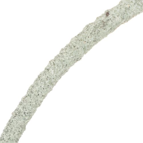 Anillo decorativo de metal sobre soporte de madera para decoración de mesa, 43 cm. | Floristik24.es