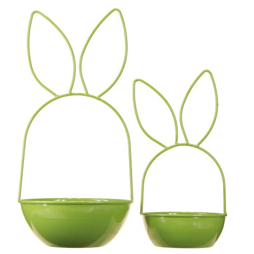 Artículo Maceta de conejo para decoración de primavera y Pascua, salón, cocina, jardín, 33cm