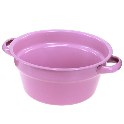 Artículo Cuenco de metal decorativo 4 colores primaverales Ø17cm 4uds