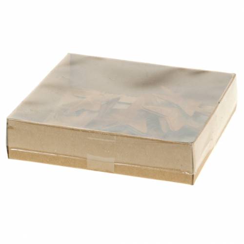 Floristik24 Estrella pátina metal 5cm 24 piezas