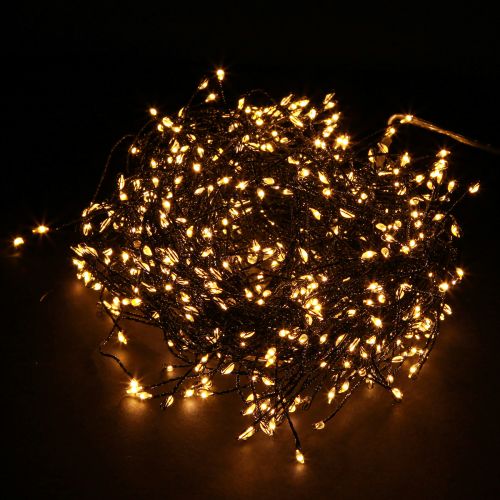 Floristik24 Guirnalda de luces micro LED para interiores y exteriores 480 LED 300 cm