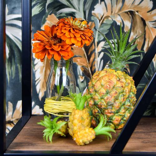 Artículo Mini piña artificial H6,5cm - 8cm 6 uds.