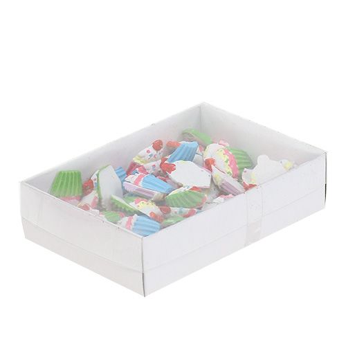 Floristik24 Mini Cupcakes de color 2,5cm 60pcs
