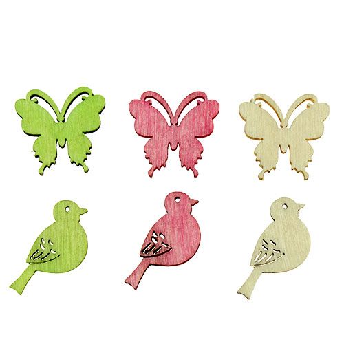 Artículo Mini arenero de madera decorativo 2cm asst. 144 piezas