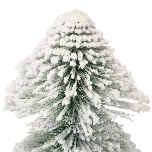 Artículo Mini árbol de Navidad LED abeto navideño cubierto de nieve 40cm