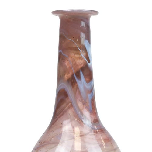 Artículo Mini florero de cristal florero violeta Ø7,5cm H15cm