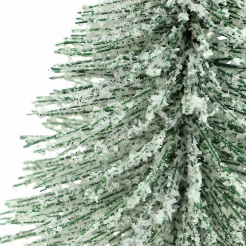 Floristik24 Abetos decorativos, adornos de invierno, árbol de Navidad, Adviento Al.30 / 32cm Ø13.5cm juego de 3