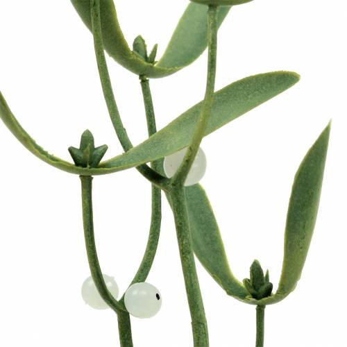 Floristik24 Muérdago con frutos blancos 30,5cm