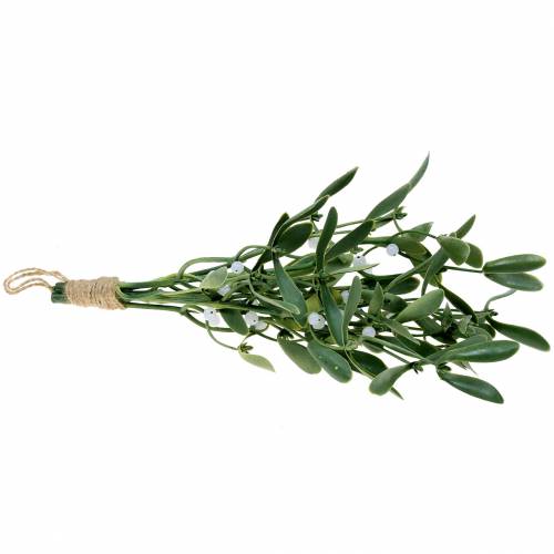 Floristik24 Muérdago con frutos blancos 30,5cm