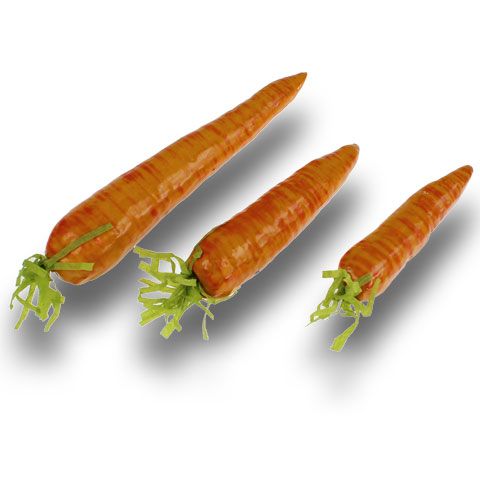 Floristik24 Zanahorias y zanahorias artificiales 20 piezas.