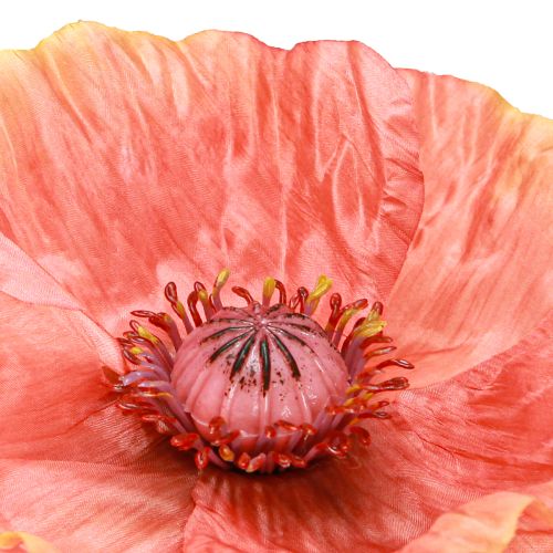 Artículo Amapola Artificial Flor Artificial en Color Naranja Ø13cm 84cm