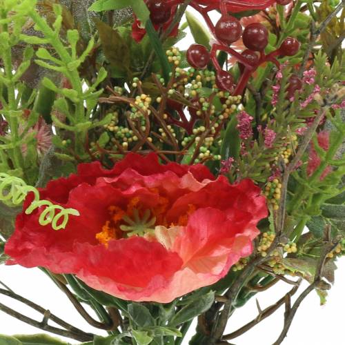 Floristik24 Ramo otoño amapola 25cm