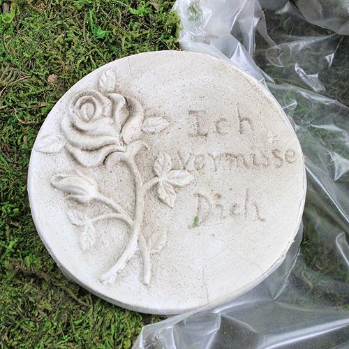 Floristik24 Corona de musgo Ø 30cm con agujero de plantación