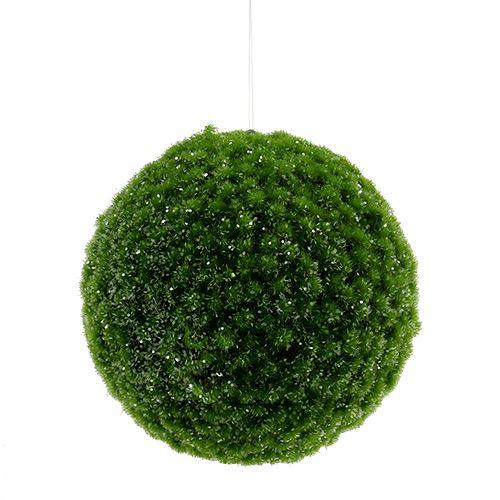 Floristik24 Bola musgo verde con mica Ø15cm