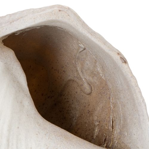 Artículo Forma decorativa de concha para una elegante decoración marítima, 44 cm