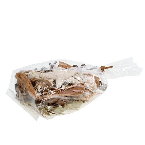 Floristik24 Mezcla de conchas y estrellas de mar para manualidades 150g