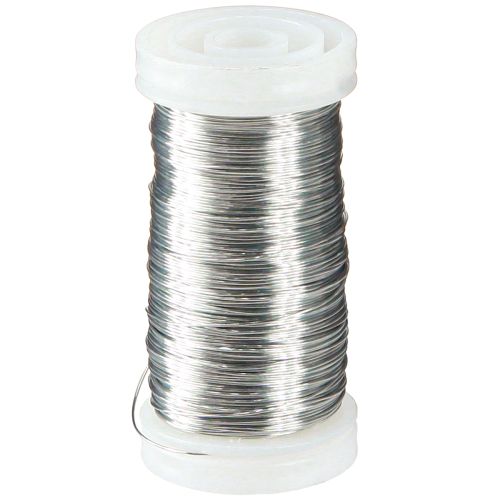 Artículo Alambre mirto plata galvanizado 0.37mm 100g