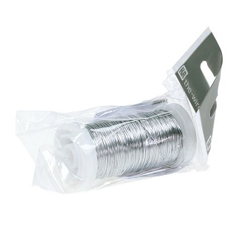 Artículo Alambre mirto plata galvanizado 0.37mm 100g