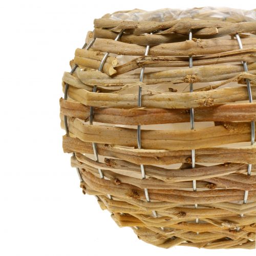 Floristik24 Basket ball para plantar marrón claro Ø21cm