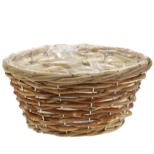 Artículo Cesta para plantar marrón claro Ø24cm