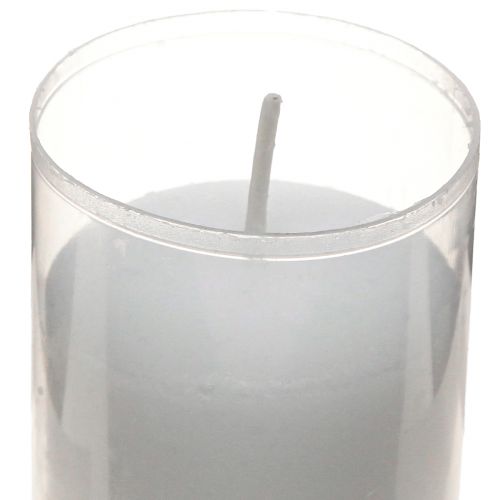 Artículo Vela de recambio para vela de tumba blanca H5.8cm 20 uds