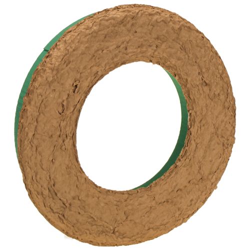 Artículo Base de corona de espuma floral húmeda de cartón Ø25cm 2 uds