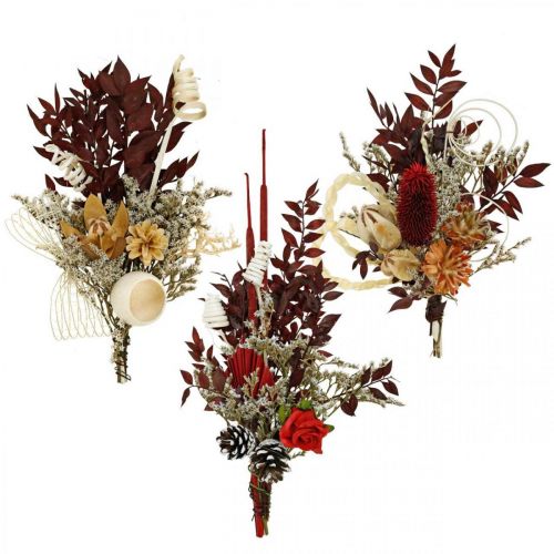 Cojín natural cojines para tumbas floristería de luto 3 veces surtido 24 piezas
