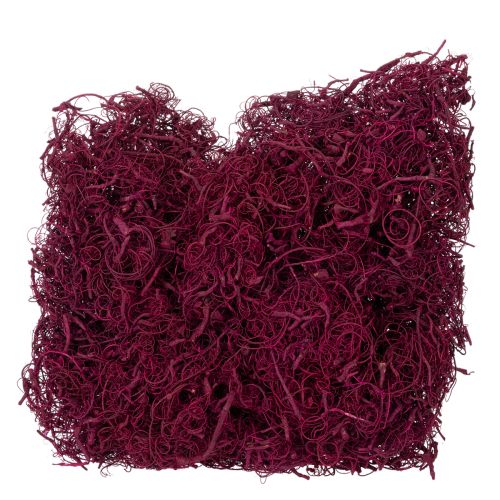 Artículo Suministros para manualidades con fibra natural de tamarindo, color burdeos, 500 g - Decoración, floristería, creatividad