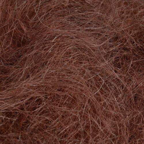 Hierba de sisal de fibra natural para manualidades Hierba de sisal marrón 300g