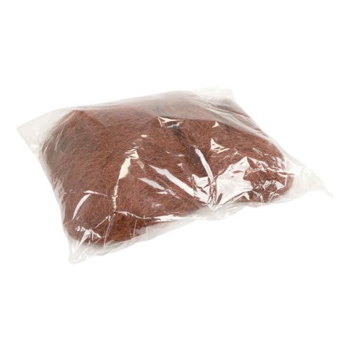 Artículo Hierba de sisal de fibra natural para manualidades Hierba de sisal marrón 300g