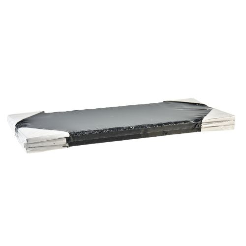 Artículo Placa de pizarra natural bandeja de piedra rectangular negra 30×12,5cm 4uds