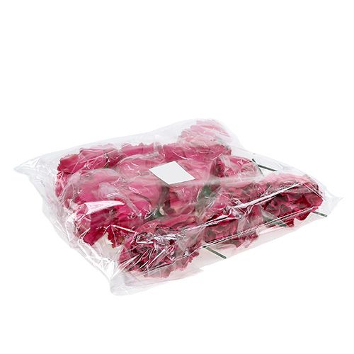 Floristik24 Clavel Rosa Ø9cm L11cm 12uds