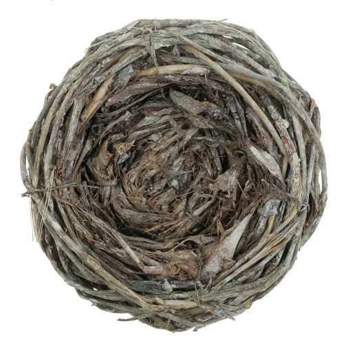 Floristik24 Deco nido naturaleza Ø17cm 2pcs