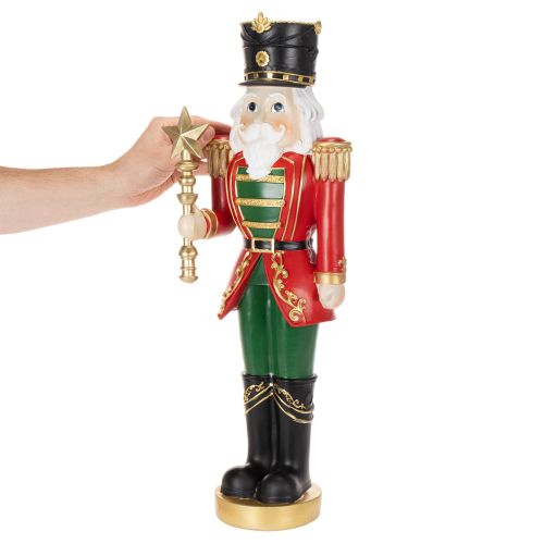 Figura decorativa de Cascanueces para Navidad, 59 cm. | Floristik24.es