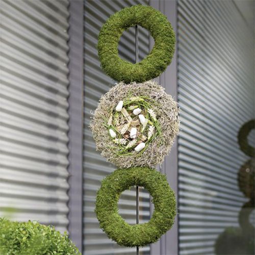 Artículo Corona de anillos de espuma floral H4cm Ø30cm 4 piezas